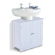 Cabinet type storage cabinet – white color -...