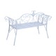 Banc de jardin pour 2 personnes – blanc – ace.