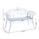 Banc de jardin pour 2 personnes – blanc – ace.