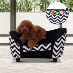 Sofa bed for pets type dogs or cats with cushion.