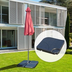 Schirmbasis oder Fuß für Parasol – schwarze Farbe – P...