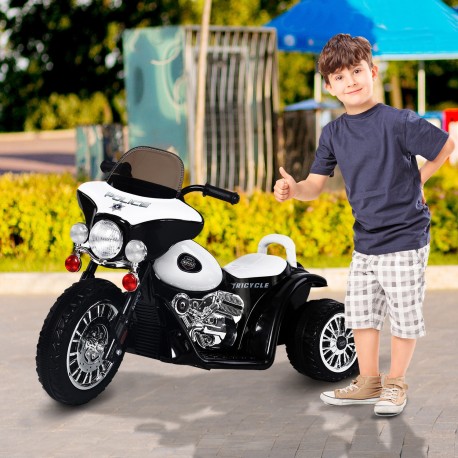 Moto électrique tricycle enfants + 3 ans – couleur.