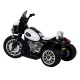 Electric motorbike car tricycle children + 3 years – color.