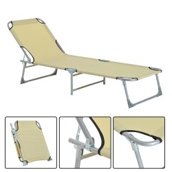 Tumbona Plegable y Reclinable para Playa o Piscina –...