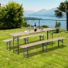 Garden furniture set, terrace, patio, ca.