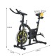 Bicicleta Estática de Spinning Fitness - Color Negr...