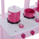 Cucina giocattolo per bambini con accessori - legno...