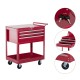 Mobile tool chariot with wheels furniture al.