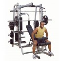 MEHRPLATZ-FITNESS: MULTIPOWER + KOSTENLOSES GEWICHT RACK + TURMPLATTEN