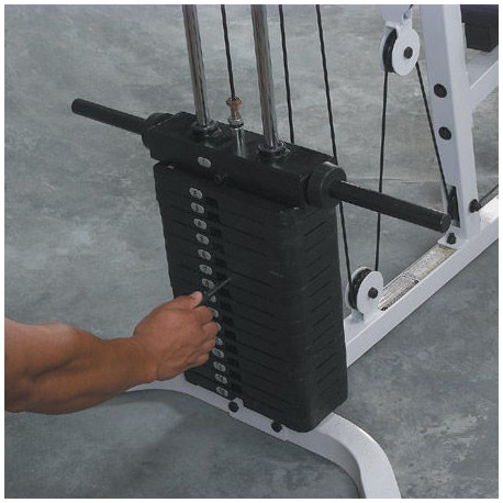 TORRE DE PLACAS 70 KG PARA LA-144 y PHG900 de BODY SOLID