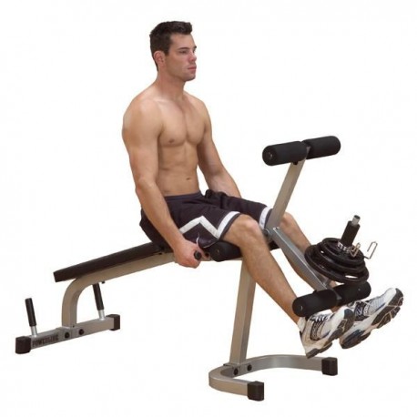 BENCH EXTENSION OF QUADRICEPS / FEMORAL CURL