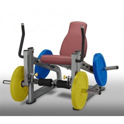 MÁQUINA EXTENSIÓN DE CUÁDRICEPS MOVIMIENTO UNILATERAL (DISCOS)