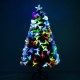 Christmas tree height 120 cm + star and fiber o.