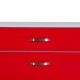 Red shoemaker wine and white alloy aluminum and ...