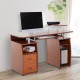 Mesa de computador madeira cor mdf 120x55x85cm...