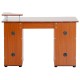 Computer table wood color mdf 120x55x85cm...