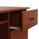 Table d'ordinateur pc 120x60x74 cm bureau e.