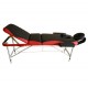 Folding aluminum massage table 185 x 60cm tattoo.