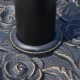 Base de guarda-chuva de resina de bronze Ω 45,5 x 34 cm.