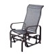 Chair for exterior - brown - steel ...