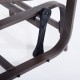 Chair for exterior - brown - steel ...