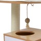 Cat furniture felpa wood sisal 54x44x63cm...