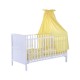 Baby cot yellow wood 140x70x147cm...