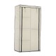 Armario Plegable Tela Crema 88,3x46x169cm...