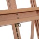 Cavalletto pieghevole in legno 50,5x60x60-130cm...