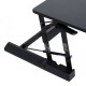 Table portable pour ordinateur – couleur noire.