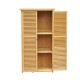 Hangars de jardin avec stores en bois 87x46,5...