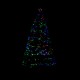 Arbre de Noël vert ≈60x150cm + lumières LED.