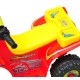 Carro elétrico tipo bateria quad infantil - roj.