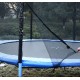 Bett elastisch ø244cm + Sicherheitsnetz-Set trampolin j.