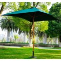 Sombrilla Parasol 2x3m Altura 2,5m Jardin Terraza Po...