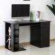 Table d'ordinateur pc 120x60x74 cm bureau e.