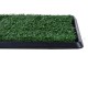 Tapete para cães preto verde pp pe ps 51x76x3cm...