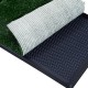 Tapete para cães preto verde pp pe ps 51x76x3cm...