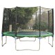 Safety net protective wall bed elastic tram.