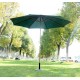 Ombrellone ombrellone verde terrazza in legno...