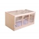 Cage en bois pour rongeurs petits animaux de hamster.