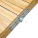 Folding table pine wood for camping or beach 4 ...