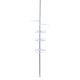 Bagno angolo doccia 34x21x120-300cm toa.