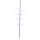 Bagno angolo doccia 34x21x120-300cm toa.