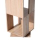 Estanteria Giratoria 34x34x108cm Madera Roble...