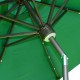 Parasol reclining umbrella with LED and high light.