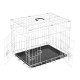 Transportin schwarz abs, Stahl 60x46x51cm...