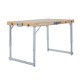 Portable and folding table for camping and picnic - mad.