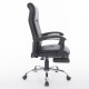 Chaise de bureau ergonomique et inclinable - pu, pvc.