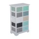 Wardrobe multicolored wood 45x28x75cm...